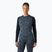 Dámska termoaktívna mikina Helly Hansen Lifa Merino Midweight Graphic Crew navy nordic rose aop