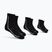 HEAD Tenisové ponožky 3P Performance 3 páry čierne 811904