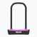 Zámok na bicykel OnGuard Neon 8153PN U-Lock black/pink