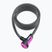 Zámok na bicykel OnGuard Neon 8163PN black/pink