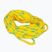 Ťahacie lano O'Brien 4-Person Tube Rope yellow/aqua