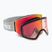 Lyžiarske okuliare Bliz Flow matt light grey/brown red multi/pink