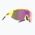 Cyklistické okuliare Bliz Breeze S3+S1 matné neónovo žlté/hnedé fialové multi/ružové