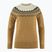 Dámsky sveter Fjällräven Övik Knit Sweater buckwheat brown/chalk white