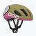 Cyklistická prilba POC Amidal olivine green matt/thulite pink matt