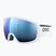Lyžiarske okuliare POC Fovea hydrogen white/partly sunny blue