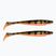 Strike Pro Pig Shad Tournament gumová nástraha 2 ks čierna/zlatá TEV-SP172M-140