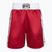 Pánske boxerkové šortky Cleto Reyes Satin Boxing red/white