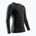 Pánska termoaktívna mikina X-Bionic Symbio Merino Shirt opal black