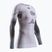 Dámska termoaktívna mikina X-Bionic Invent Fx Shirt white/grey/light grey