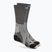 Ponožky X-Socks Run Expert Silk Merino Crew seal grey/light sand