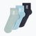 Ponožky On Logo Sock Mid 3 pary mauve/lavendula