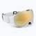 Lyžiarske okuliare SCOTT Faze II LS white/soft pink/light sensitive bronze chrome