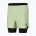 Pánske bežecké šortky SCOTT Hybrid Endurance Tech acid yellow/black
