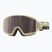 Lyžiarske okuliare SCOTT Trace Pro Compact mojave beige/silver chrome