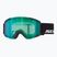 Lyžiarske okuliare SCOTT Shield black/amp green chrome