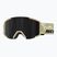 Lyžiarske okuliare SCOTT Shield mojave beige/amp black chrome