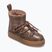 Dámske snehule INUIKII Full Leather Gloss brown