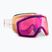 Dámske lyžiarske okuliare Giro Contour RS white craze/vivid rose gold/vivid infrared