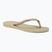 Dámske žabky Havaianas Slim sand grey / light golden