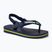 Havaianas Baby Brasil Logo II navy blue / citrus yelloew detské sandále