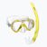 Súprava na šnorchlovanie detská Mares Combo Seahorse yellow/clear