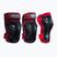 Roces Ventilated 3 Pack 2 detská sada podložiek čierna/červená 31352