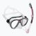 Potápačská súprava Cressi Big Eyes Evolution + Alpha Ultra Dry black/pink