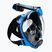 Cressi Duke Dry celotvárová maska na šnorchlovanie čierna a modrá XDT005020