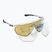 Cyklistické okuliare SCICON Aerowing Crystal Gloss/Scnpp Multimirror Bronze