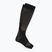 Lyžiarske ponožky  Mico Light Weight Superthermo Natural Merino Ski black gray