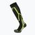 Detské lyžiarske ponožky Mico Medium Weight Warm Control Ski nero giallo fluo