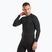 Pánska termoakčná mikina Mico Odor Zero Round Neck nero