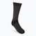 Mico Medium Weight Crew Outdoor Tencel sivo-béžové trekingové ponožky CA155