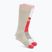Nordica Multisports Winter Jr detské lyžiarske ponožky 2 páry lt grey/coral/white