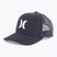 Hurley Del Mar Trucker pánska baseballová čiapka pure platinium/black