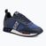 Topánky EA7 Emporio Armani Black & White Suede sky captain / deep cobal / mineral