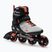 Dámske kolieskové korčule Rollerblade Macroblade 80 grey-orange 07100700 R50