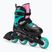 Detské kolieskové korčule Rollerblade Fury black sea/green