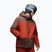 Pánska lyžiarska bunda Oakley Canopy Pro Insulated dark umber/flame red