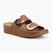 Dámske šľapky Scholl Montery 2 Straps Ad Med cognac