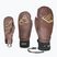 Dámske lyžiarske rukavice Level Ivory Mitt brown