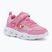 Detské topánky Champion Funfair Print G PS Low Cut blue burgundy/flash/fluorescent pink