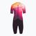 Dámska cyklistická kombinéza Castelli Free Sanremo 3 SS In dark night shade/vivid orange-bright rose