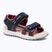 Juniorské sandále Geox Alben ocean blue/red