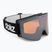 Lyžiarske okuliare Bliz G001 matte black/orange/silver mirror