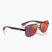 Slnečné okuliare Ray-Ban Rb8336M Scuderia matt black/dark grey mirror blue/red