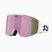 Lyžiarske okuliare Bliz G004 matte white/brown/pink multi