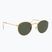 Slnečné okuliare Ray-Ban Round Metal gold/green g-15