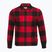 Pánska bunda Woolrich Alaskan Wool Check Overshirt charcoal buffalo red buffalo
